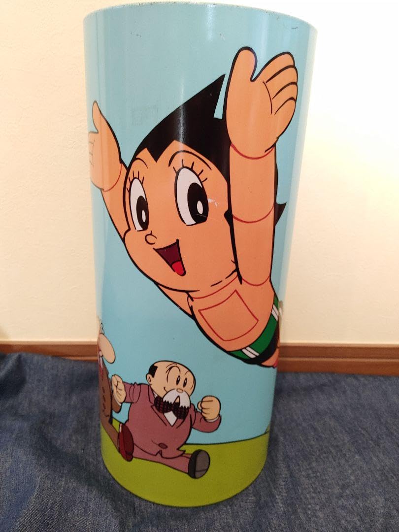 鉄腕アトム ゴミ箱　ブリキ缶 レトロ 手塚治虫 Amazon.co.jp: 鉄腕アトム ゴミ箱 ブリキ缶 レトロ 手塚治虫